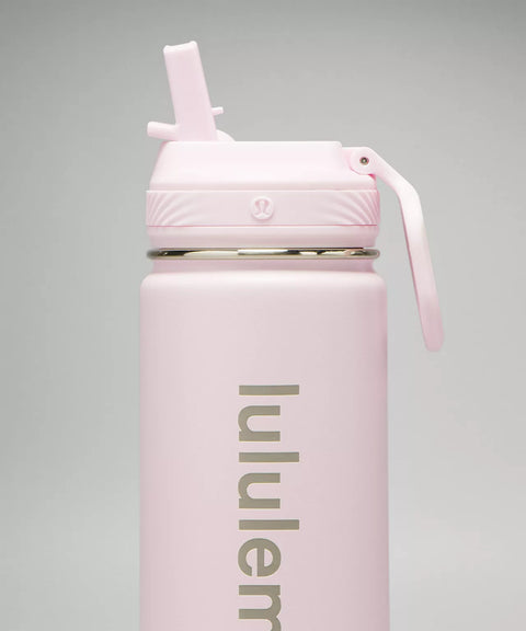 Pink Glow - Back to Life Sport Bottle 18oz
Straw Lid