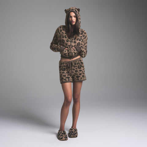 KNIT ANIMAL EAR HOODIE - limited edition