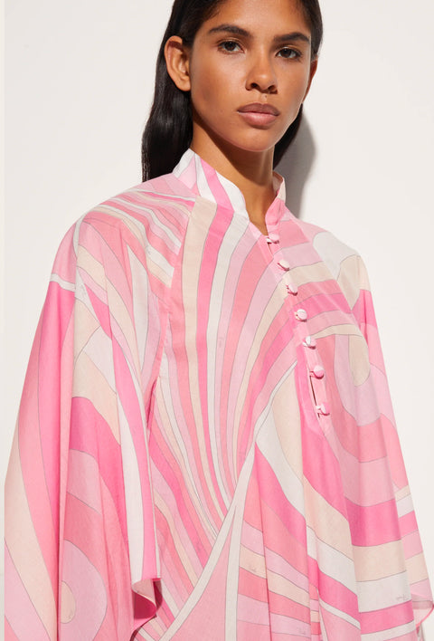 IRIDE PRINT LONG KAFTAN