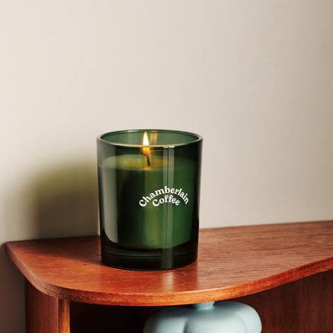 chamberlain coffee matcha scented candle