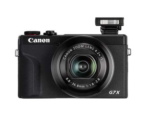 كاميرا كانون باور شوت G7 X Mark III باللون الأسود