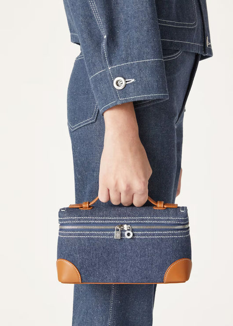 Extra Pocket L19 - Surge Blue/Wheat Bran/Antique Silver