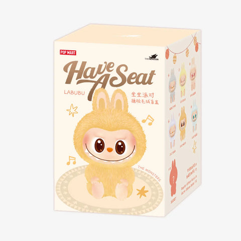 THE MONSTERS - Have a Seat Vinyl Plush Blind Box labubu