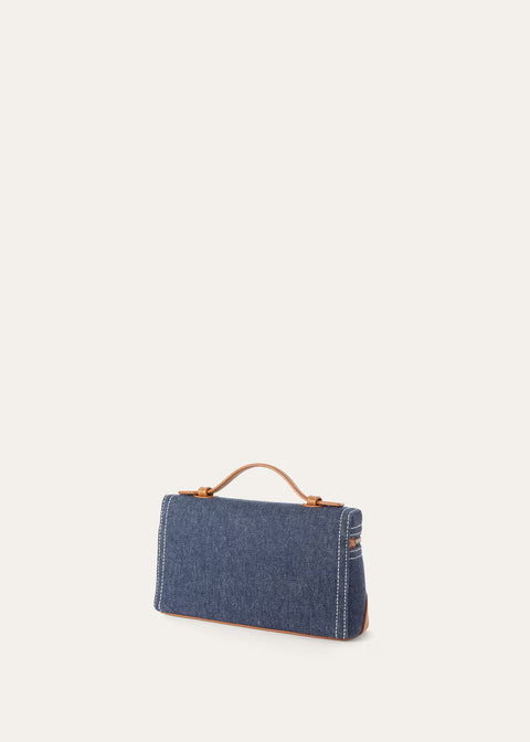 Extra Pocket L19 - Surge Blue/Wheat Bran/Antique Silver