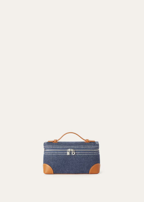 Extra Pocket L19 - Surge Blue/Wheat Bran/Antique Silver