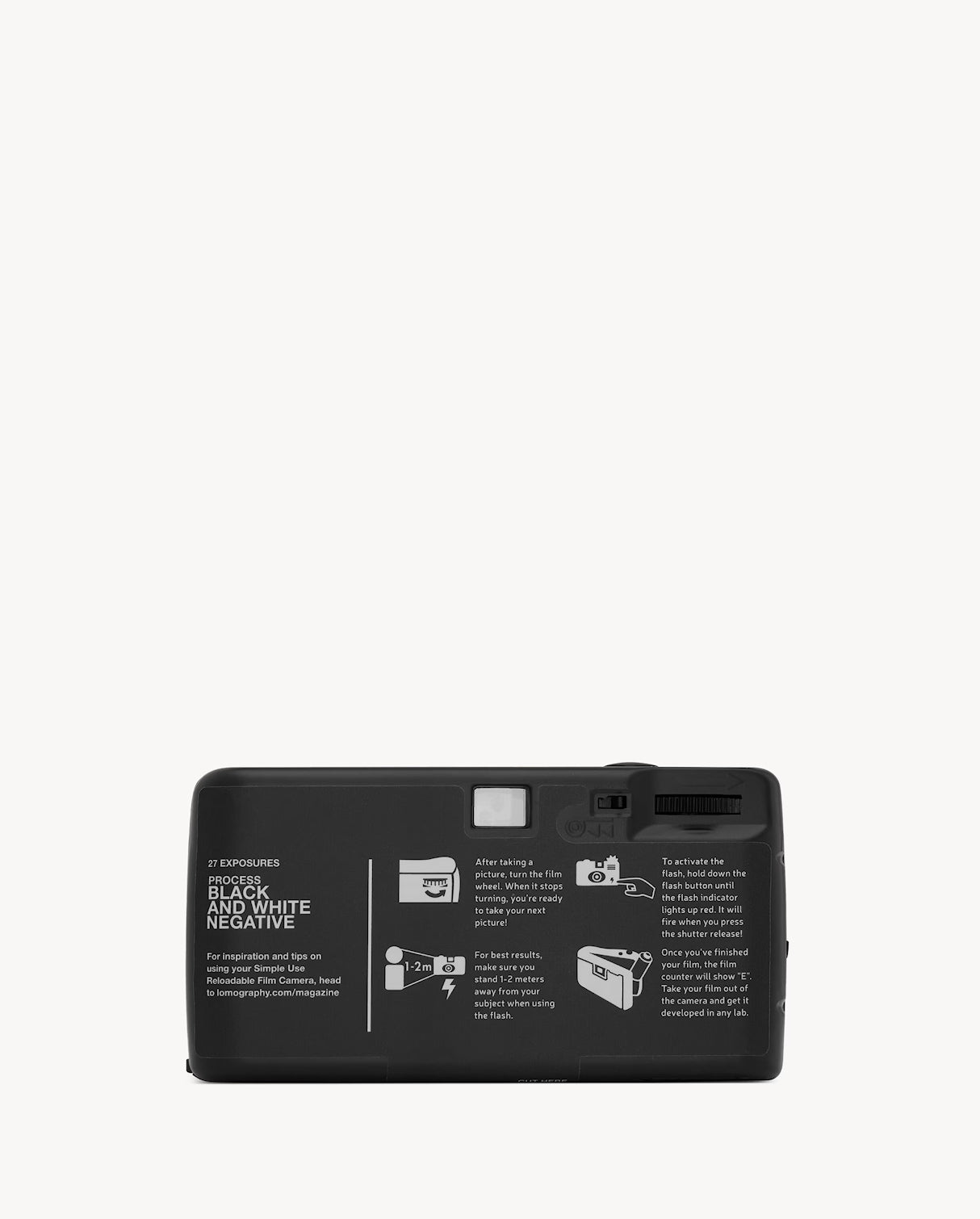 LOMOGRAPHY RELOADABLE CAMERA
BLACK
