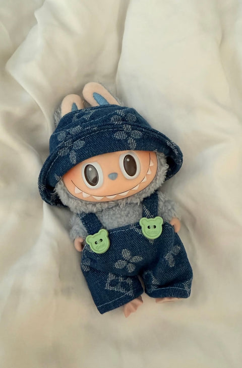 Labubu denim outfit
